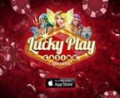 Lucky Play Casino delivers the thrill and excitement of a Las Vegas casino to the palm of your hand. Play all of your favorite casino games in one FREE app – Video Slots, Classic Slots, Video Poker, Blackjack, Sports Betting, Slot Tournaments and More!!nnFeatures:nn* Play Vegas-quality Slot Machines – Art, sounds, and wins just like the latest video slot machines in Las Vegas casinos! Bonus Games, Free Spins, Big Wins and More!nn* Choose from over 10 unique video slot machines - Throne Wars,