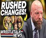 Are you excited for WrestleMania this weekend? Let us know in the comments!&#60;br/&#62;Cody Rhodes WWE Backstage FIGHT! AEW Bryan Danielson HEEL TURN! AEW Dynamite Review!https://youtu.be/4T49ssmKF7U&#60;br/&#62;More wrestling news on https://wrestletalk.com/&#60;br/&#62;0:00 - Coming up...&#60;br/&#62;0:18 - WWE Accidentally LEAKS WrestleMania Plans!&#60;br/&#62;1:10 - The Rock Odds On For WrestleMania Appearance&#60;br/&#62;1:59 - Full WrestleMania Line-up Revealed&#60;br/&#62;3:29 - Latest On Major Free Agents to WWE&#60;br/&#62;5:34 - Roman Reigns Comments on WWE Future&#60;br/&#62;6:40 - Anticipated NXT Call-Up Called Off?&#60;br/&#62;7:39 - CM Punk Reunites With FTR - Sends Message to Fans&#60;br/&#62;9:32 - AEW Star Dealing With Worrying Injury&#60;br/&#62;WWE Accidentally LEAKS WrestleMania Plans! SCRAPPED John Cena WrestleMania Plans! &#124; WrestleTalk&#60;br/&#62;#WWE #WrestleMania #JohnCena&#60;br/&#62;&#60;br/&#62;Subscribe to WrestleTalk Podcasts https://bit.ly/3pEAEIu&#60;br/&#62;Subscribe to partsFUNknown for lists, fantasy booking &amp; morehttps://bit.ly/32JJsCv&#60;br/&#62;Subscribe to NoRollsBarredhttps://www.youtube.com/channel/UC5UQPZe-8v4_UP1uxi4Mv6A&#60;br/&#62;Subscribe to WrestleTalkhttps://bit.ly/3gKdNK3&#60;br/&#62;SUBSCRIBE TO THEM ALL! Make sure to enable ALL push notifications!&#60;br/&#62;&#60;br/&#62;Watch the latest wrestling news: https://shorturl.at/pAIV3&#60;br/&#62;Buy WrestleTalk Merch here! https://wrestleshop.com/ &#60;br/&#62;&#60;br/&#62;Follow WrestleTalk:&#60;br/&#62;Twitter: https://twitter.com/_WrestleTalk&#60;br/&#62;Facebook: https://www.facebook.com/WrestleTalk.Official&#60;br/&#62;Patreon: https://goo.gl/2yuJpo&#60;br/&#62;WrestleTalk Podcast on iTunes: https://goo.gl/7advjX&#60;br/&#62;WrestleTalk Podcast on Spotify: https://spoti.fi/3uKx6HD&#60;br/&#62;&#60;br/&#62;Written by: Jamie Toolan &amp; Laurie Blake&#60;br/&#62;Presented by: Laurie Blake&#60;br/&#62;Thumbnail by: Brandon Syres&#60;br/&#62;Image Sourcing by: Brandon Syres&#60;br/&#62;&#60;br/&#62;About WrestleTalk:&#60;br/&#62;Welcome to the official WrestleTalk YouTube channel! WrestleTalk covers the sport of professional wrestling - including WWE TV shows (both WWE Raw &amp; WWE SmackDown LIVE), PPVs (such as Royal Rumble, WrestleMania &amp; SummerSlam), AEW All Elite Wrestling, Impact Wrestling, ROH, New Japan, and more. Subscribe and enable ALL notifications for the latest wrestling WWE reviews and wrestling news.&#60;br/&#62;&#60;br/&#62;Sources used for research:&#60;br/&#62;