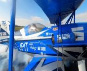 A retired RAF pilot believes he has created Europe&#39;s fastest biplane after strapping two JET ENGINES to the DIY aircraft - in his garden shed. &#60;br/&#62;&#60;br/&#62;Wacky Rich Goodwin, 60, spent four years and thousands of pounds building himself the Pitts Special muscle biplane at his home near Malvern, Worcs.&#60;br/&#62;&#60;br/&#62;He can often be seen taking to the skies and wowing the crowds by doing loop-the-loops and barrel rolls at aerobatic displays across the country.&#60;br/&#62;&#60;br/&#62;But now the former Tornado pilot has gone one step further to create Britain’s first homemade jet-powered plane, which can hit speeds of 220mph. &#60;br/&#62;&#60;br/&#62;Having previously needing to remortgage his house to fund the original aircraft, he has now forked out £100,000 on two jet engines with 850lbs of thrust apiece.&#60;br/&#62;&#60;br/&#62;The married dad-of-five began working to install the engines back in 2021 and was able to test out his new creation in January following almost two years of labour. &#60;br/&#62;&#60;br/&#62;Thrilling Top Gun-style GoPro footage shows Rich putting the aircraft through its paces by pulling numerous dare-devil stunts.&#60;br/&#62;&#60;br/&#62;Rich now reckons he can boast being the owner of Europe’s fastest biplane - whichweighs 1,500lbs (630kg) and has a 650bhp engine.&#60;br/&#62;&#60;br/&#62;He said: “It is very unique, many people can&#39;t believe the authorities allow me to fly it as it&#39;s a bit off the wall. &#60;br/&#62;&#60;br/&#62;“The plane has more thrust than before, it has excess thrust. If you look at the Harrier and the F35 which hover, they all have excess thrust. &#60;br/&#62;&#60;br/&#62;“It&#39;s not going to be going any faster than 220mph. But what can you do with this plane, we&#39;ll be able to get an altitude record for a biplane. &#60;br/&#62;&#60;br/&#62;“It&#39;s certainly the most powerful. It&#39;s the fastest biplane in the country, theoretically, but you&#39;d have to break all the rules. It most likely is in Europe, too.&#60;br/&#62;&#60;br/&#62;“It&#39;s a plug-and-play situation with these engines. They just slot in on the frame. &#60;br/&#62;&#60;br/&#62;&#92;