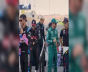 F1 drivers arrive at Bahrain International Circuit ahead of first race of 2023 season, in a video shared by the promotion on Instagram. Formula One