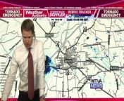 Overwhelmed meteorologist reacts to Mississippi tornado live on airWTVA